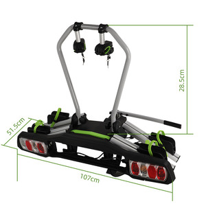 <span class=keywords><strong>Portabici</strong></span> da auto HOMFUL, <span class=keywords><strong>portabici</strong></span> da gancio traino per berlina, <span class=keywords><strong>portabici</strong></span> da viaggio per esterni, <span class=keywords><strong>portabici</strong></span> da portellone in tubo di ferro - Product Image 2