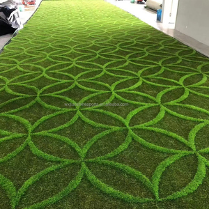 2024 gazon de jardin 3D haute densité-<span class=keywords><strong>pelouse</strong></span> artificielle <span class=keywords><strong>synthétique</strong></span> en plastique PE durable pour une utilisation en extérieur - Product Image 1