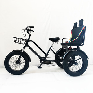 Rickshaw à pédales résistant aux intempéries 2026 avec double siège passager pour balades en bord <span class=keywords><strong>de</strong></span> mer - Product Image 3
