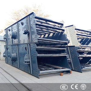 Tamis vibrant circulaire en acier pour table de criblage de sable dans l'industrie minière et les carrières, séparateur de vibrations pour pierres concassées et roches - Product Image 5