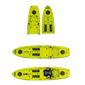 LSF Novel 3,3 metros 11FT Split Sit on Top Kayak Modular portátil Kayak Single Paddler para recreación y Pesca - Product Image 2