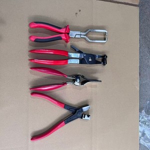 Kit de 4 pinces de déconnexion pour réparation automobile, outils de séparation de colliers de serrage pour tuyaux d'huile et de conduites droites, pinces à clipser pour auto - Product Image 2