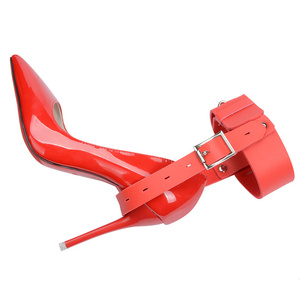 Jouets sexuels érotiques pour femme <span class=keywords><strong>Bondage</strong></span> en cuir PU <span class=keywords><strong>Bondage</strong></span> à talons hauts - Product Image 5