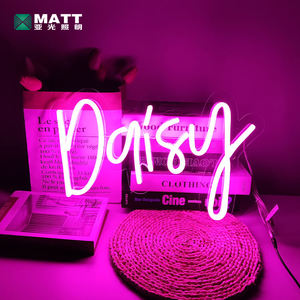 علامة خطوبة غير لامعة بتصميم جديد, علامة نيون ليد للاستخدام في حفلات الزفاف مزينة بأضواء نيون - Product Image 5