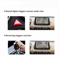 Sistem Kamera Mobil AHD 720P/1080P Panorama 360 Derajat, Visi Malam Berwarna Penuh, 4 Saluran, Birdview 2D/3D, 4 Kamera untuk Parkir