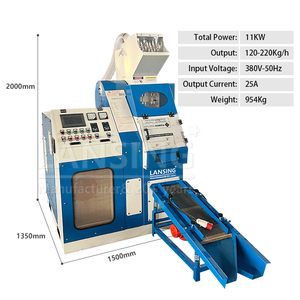 Separador automático de máquina granuladora de corte de alambre de <span class=keywords><strong>cobre</strong></span> con 4 opciones de idioma, <span class=keywords><strong>cobre</strong></span> de aluminio de Cable Reciclado De <span class=keywords><strong>Cobre</strong></span> - Product Image 5