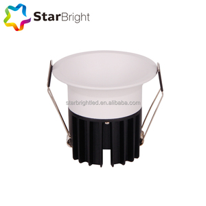 8 Wát LED <span class=keywords><strong>COB</strong></span> xuống ánh sáng spotlight có thể điều chỉnh trong nhà Đèn trần lõm với AntiGlare IP44 nhôm cơ thể - Product Image 6