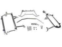 Accessoires de moto Boîte arrière en alliage d'aluminium de haute qualité pour F700 800GS Boîte latérale incassable Cadre latéral
