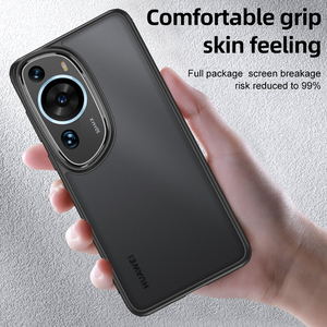 Funda trasera de teléfono para <span class=keywords><strong>Huawei</strong></span> P60 Art, carcasa híbrida mate, transparente, suave, TPU - Product Image 4