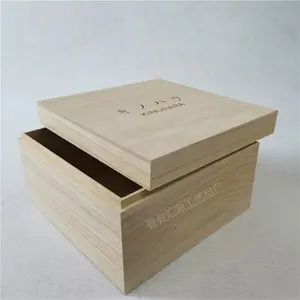 Factory Direct Good Paulownia Wood Board for Small Wooden Boxes