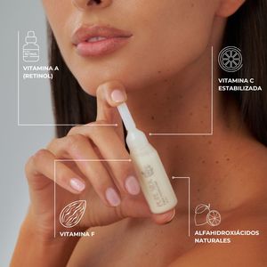 Producto Vegano de Seda Pura, No Testeado en Animales, Dermatológicamente Probado para Piel Sensible, 5 Ampollas Reutilizables Sin Vidrio con 10 ml Cada Una - Product Image 1