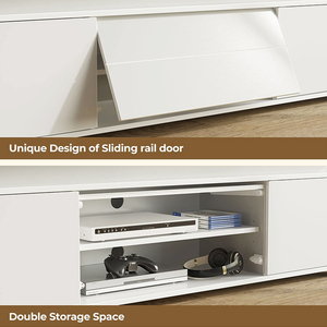 Panneau de mélamine européen en bois 32 55 pouces meuble <span class=keywords><strong>TV</strong></span> moderne fournisseur de meubles lumière led design pour chambre à coucher - Product Image 6