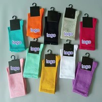 Chaussettes en coton de bambou personnalisées Chaussettes en bambou respirantes avec logo personnalisé pour hommes