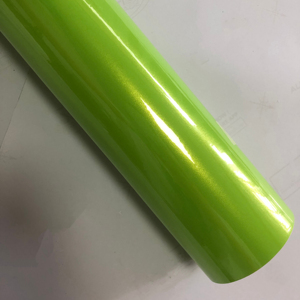 Film protecteur auto-adhésif en PVC brillant ESIGN Green to Gold Delution Lime Gold, changeant de couleur pour carrosserie automobile, résistant aux UV - Product Image 5