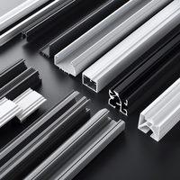 Cadres de porte de réfrigérateur commercial OEM en plastique PVC/ABS personnalisé extrusion rigide de qualité vierge