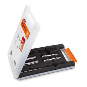 Juego de brocas de corona Fein de 3/4 pulgadas con vástago Weldon para perforación de núcleos - Product Image 1