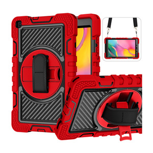 Étui de <span class=keywords><strong>tablette</strong></span> résistant aux chocs avec dragonne, bandoulière et <span class=keywords><strong>support</strong></span> pour <span class=keywords><strong>Samsung</strong></span> <span class=keywords><strong>Tab</strong></span> <span class=keywords><strong>A7</strong></span> Lite T220/T225 A8 A9 - Product Image 3