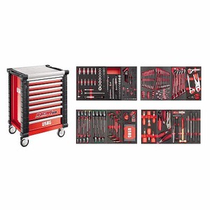 Coffret à outils RS8 3 mm, ensemble de 519 pièces, organisateur de rangement roulant, kit d'outils d'atelier - Product Image 2