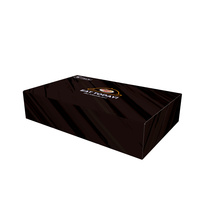 Boîte en papier biodégradable de qualité alimentaire à bas prix pour la vente en gros, durable, pour poulet frit, barbecue, emballage à emporter avec compartiment à sauce