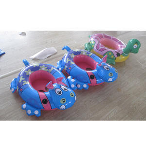 Offres Spéciales qualité PVC beile gonflable hippopotame et tortue anneau de bain jouets - Product Image 3