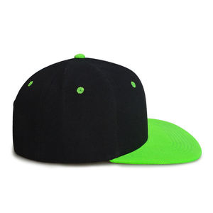 หมวกเบสบอลปีกแบนสีตามสั่ง หมวกเบสบอลคุณภาพสูงพร้อมปีกแบนแบบ Snapback หมวกโปรโมชั่น - Product Image 6