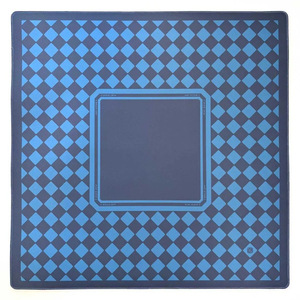Tuiles de Mahjong de Luxe Gravées en Acrylique Bleu Marine de Haute Qualité Sunday Morning Blues Bliss – Tuiles de Mahjong American Sunday Blues - Product Image 5