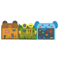 Blocs éducatifs en EVA souples pour enfants, jeu interactif mural, puzzle sensoriel monté, briques, jouets STEM, parc d'attractions, école maternelle