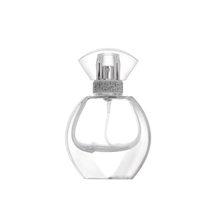 Botella de recarga de fragancia transparente 30ml 50ml Botellas de spray de vidrio Cosméticos Embalaje vacío Uso difusor al por mayor - Product Image 1
