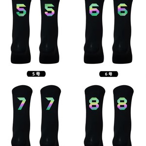 Custom Logo Cycling <b>Socks</b> Anti Slip Breathable <b>Moisture</b> Wicking Bike <b>Socks</b> Men Women Outdoor Sports Compression Bicycle <b>Socks</b> - Product Image 4