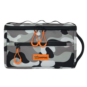 Bolsa enfriadora de almacenamiento de cubo de camuflaje táctico al aire libre de poliéster de 15L más vendida Universal para acampar y entrenamiento táctico - Product Image 1