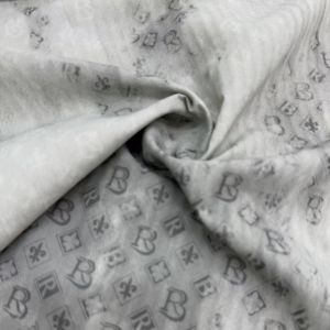 Thời Trang Thương Hiệu 100G Polyester Vải Áo Khoác Đa-Màu Sắc Tùy Chọn Tiếng Anh Chữ In Staple Loại Sợi Cho Làm Đầy Chất Liệu - Product Image 4