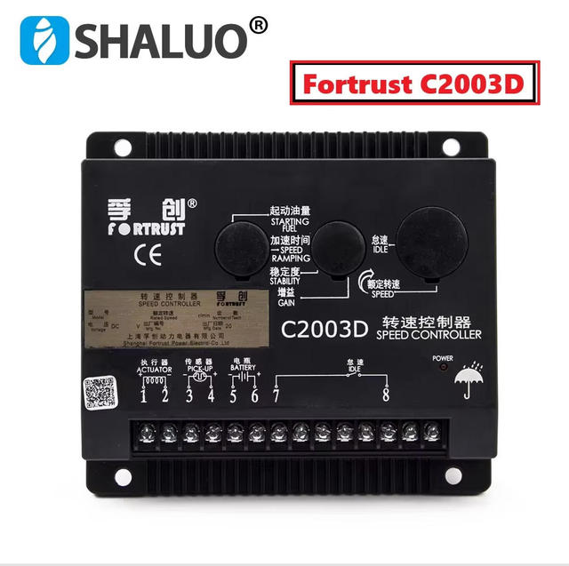 Actuator DC Speed Motor Control C2003D Diesel Engine Governor Speed Controller Module for Generator