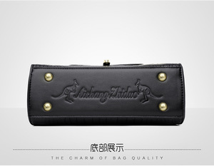 Sac à main de luxe pour femme, sac à main porté épaule, doux, durable, pliable, imperméable, fermeture éclair, matériau PU - Product Image 6