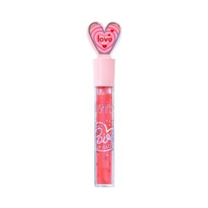Día de San Valentín Presente Lápiz labial LOVE Forma de corazón Brillo de labios Varitas Tubo lindo Brillo de labios transparente Brillo de labios - Product Image 4