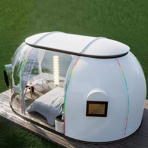 Domo Personalizado de Policarbonato Transparente de Fácil Instalación Habitación Estrellada para Camping Invernaderos <span class=keywords><strong>Hotel</strong></span> Uso Doméstico al Aire Libre - Product Image 1