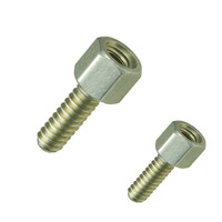 OEM # Vis de fixation hexagonale UNC 4-40 nickelée pour connecteur D-Sub DB9 DB15 DB25