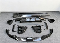 Kit de Carrocería de Fibra de Carbono de Alta Calidad, Nuevo Estilo, Alerón Delantero, Faldones Laterales, Difusor Trasero, Alerón Trasero Tipo Cuchilla para X6M F96 2023-