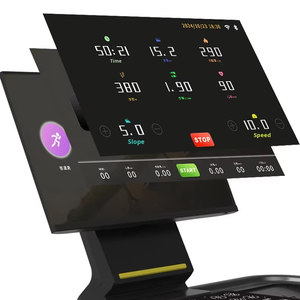 WiFi Entertainment Commercial Treadmill <b>Play</b> Music Movies 21.5 Inch Large Screen Accept Custom Logo - Product Image 3