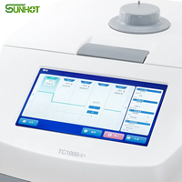 Analyseur PCR SUNHOT TC1000-S+ Thermocycleur à gradient pour ADN avec écran tactile LCD 7 pouces, dispositif thermostatique de laboratoire 96x0,2 mL