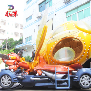 Flotador de fibra de vidrio grande para desfile de coches, decoración impermeable para exteriores, parque temático de vacaciones y centro comercial, decoraciones para ocasiones públicas - Product Image 6
