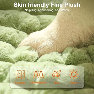 OEM/ODM Lit orthopédique pour animaux de compagnie en mousse à mémoire de forme, canapé-lit pour chien personnalisé, coussin imperméable avec housse amovible - Product Image 3