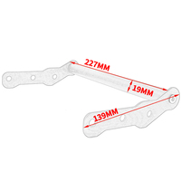 Pièces de rechange de moto XXUN Support de plaque GPS pour téléphone portable Support de navigation réglable pour Honda CB500X 2017 2018 2019