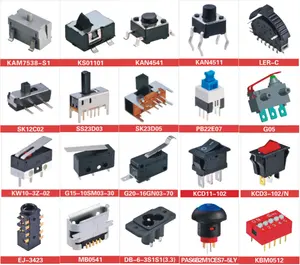 6x6 Interruptor táctil botón pulsador 7,3mm Cabeza Cuadrada SMD Interruptor táctil