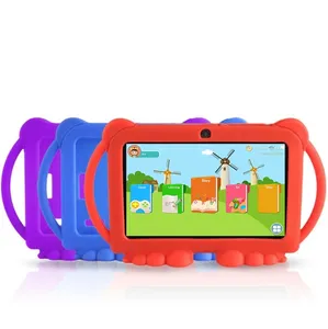 7"inch Q88 android6.0 quad core ALLWINNER A33 wifi dual camera with case Educational kids learning tablet