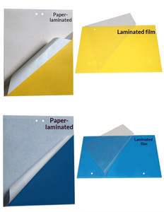 25*25 cm Double Sided Sticky Insect Trap Yellow Blue, Waterproof Sticky <b>Fly</b> <b>Paper</b> for Indoor Outdoor Plant Protection - Product Image 2