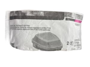 Boîte de filtre à <span class=keywords><strong>cartouche</strong></span> 60921 anti-vapeurs organiques pour peinture industrielle, compatible avec <span class=keywords><strong>masque</strong></span> à gaz - Product Image 1