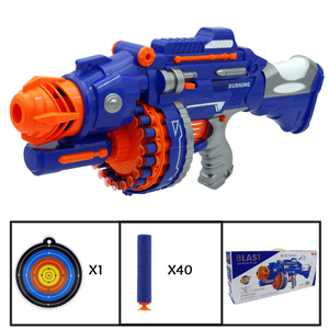 Schiuma plastica Dart Blaster Pistola Giocattolo per I Bambini Elettrico Motorizzato EVA Schiuma Proiettile Pistola Giocattolo per I Bambini Ragazzi Cina - Product Image 4