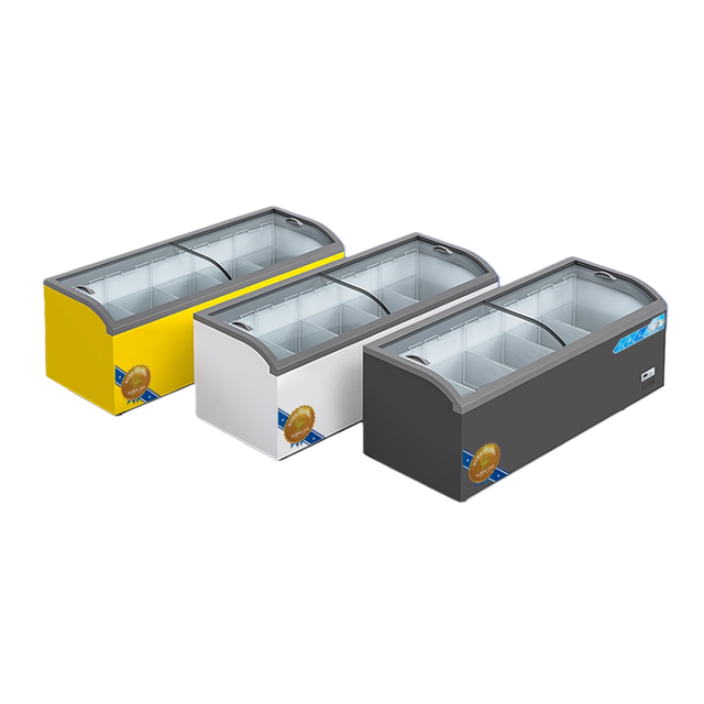 YINZHENG Supermarkets Use Combination Freezers Chiller Freezer Combination Fridge Bottom Freezer Combination