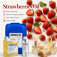 Huile parfumée à la fraise en gros pour la fabrication de bougies, de savons et de gloss à lèvres – Huile essentielle en vrac au parfum de fraise