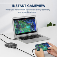 Carte de capture vidéo KingMa BMU039, entrée 4K, sortie 1080P60, dispositif de capture USB C pour la diffusion en direct, l'enregistrement et les jeux